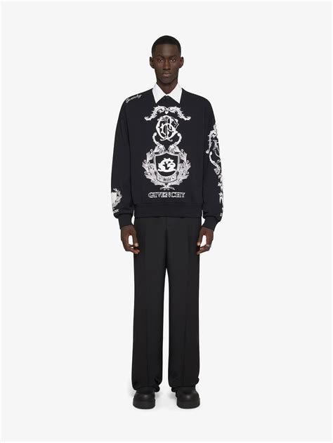 givenchy monopoli sweater|givenchy crest sweatshirt.